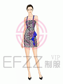 夜總會ktv包房公主制服設(shè)計圖540