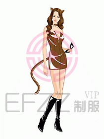 夜總會ktv包房公主制服設計圖569