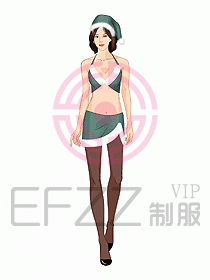 夜總會ktv包房公主制服設(shè)計圖571