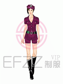 夜總會ktv包房公主制服設計圖577