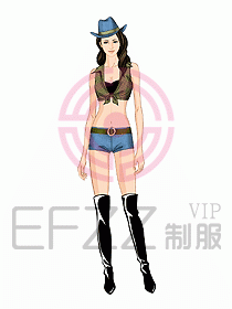 夜總會ktv包房公主制服設計圖579