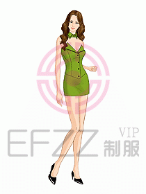 夜場ktv包房公主服設計628