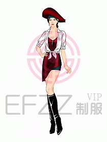 夜場ktv包房公主服設(shè)計638