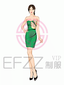 夜場(chǎng)ktv包房公主服設(shè)計(jì)644