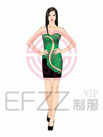 夜場(chǎng)ktv包房公主服設(shè)計(jì)645