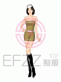 夜場(chǎng)ktv包房公主服設(shè)計(jì)652