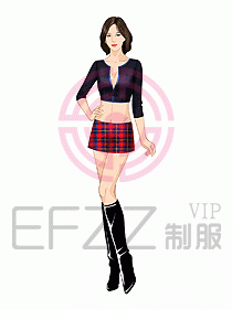 夜場ktv包房公主服設(shè)計(jì)653