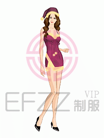 夜場ktv包房公主服設計664