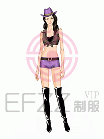 夜場ktv包房公主服設計672