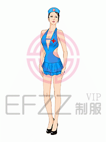 夜場ktv包房公主服設計676