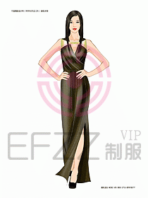 夜總會(huì)迎賓咨客制服設(shè)計(jì)圖240