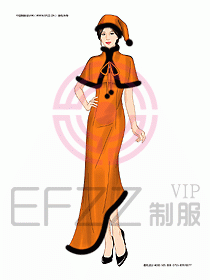 夜總會迎賓咨客制服設(shè)計圖261