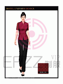 SPA水療會所服務員制服設計圖312