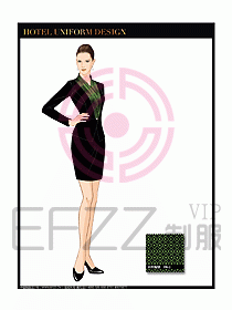 酒店大堂經(jīng)理服務(wù)制服設(shè)計(jì)626
