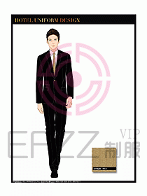 酒店大堂經理服務制服設計630