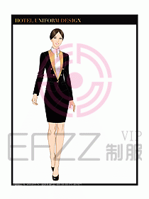 酒店大堂經(jīng)理服務(wù)制服設(shè)計(jì)625