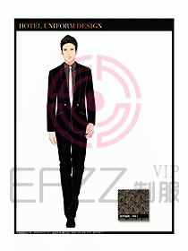 酒店大堂經理服務制服設計641