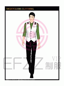 夜總會KTV服務員制服設計圖500