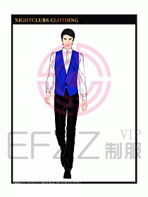 夜總會KTV服務員制服設計圖505