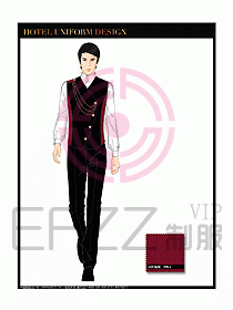 夜總會KTV服務員制服設計圖510