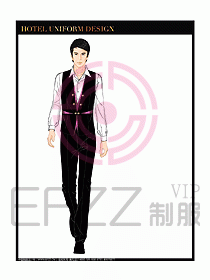 夜總會(huì)KTV服務(wù)員制服設(shè)計(jì)圖512