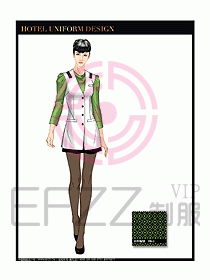 夜總會KTV服務員制服設計圖524
