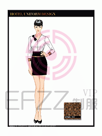 夜總會KTV服務員制服設計圖523