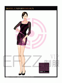 夜總會DJ包房公主服設計圖697