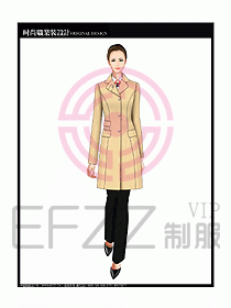 女職業裝OL大衣設計圖142