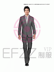 男職業裝西服設計圖276