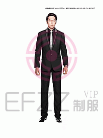 男職業(yè)裝西服設(shè)計(jì)圖281