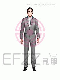 男職業(yè)裝西服設(shè)計(jì)圖303