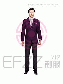 男職業裝西服設計圖302