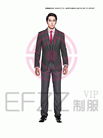 男職業裝西服設計圖316