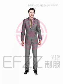 男職業裝西服設計圖327