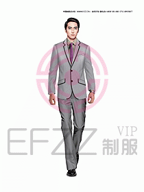 男職業裝西服設計圖333