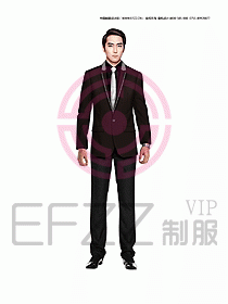 男職業裝西服設計圖329
