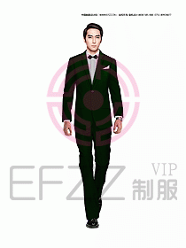 男職業裝西服設計圖355