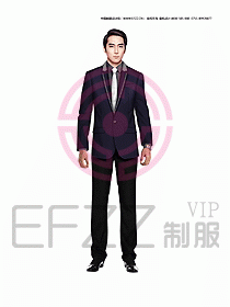 男職業裝西服設計圖353
