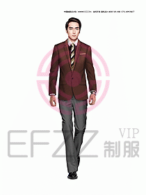 男職業裝西服設計圖356