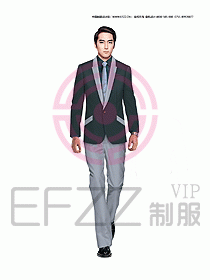 男職業裝西服設計圖360