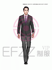 男職業裝西服設計圖362