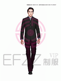 男職業(yè)裝西服設計圖363