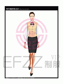 女職業(yè)裝襯衫馬夾設(shè)計圖225