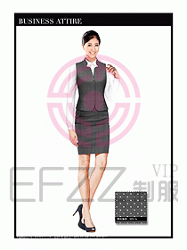空姐職業(yè)服裝設(shè)計效果圖422