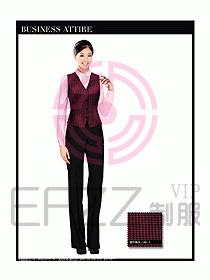 女職業裝時尚馬夾設計318