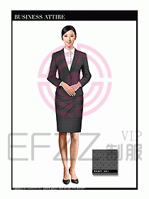 女時尚OL職業裝設計圖960