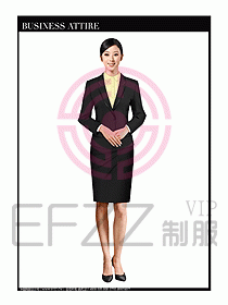 女時尚OL職業裝設計圖961