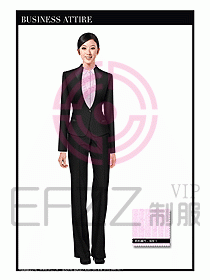 女時尚OL職業裝設計圖993