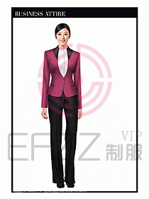 女時尚OL職業裝設計圖998